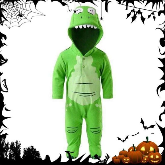 Other - Halloween Costume Dinosaur Hooded 9/12M